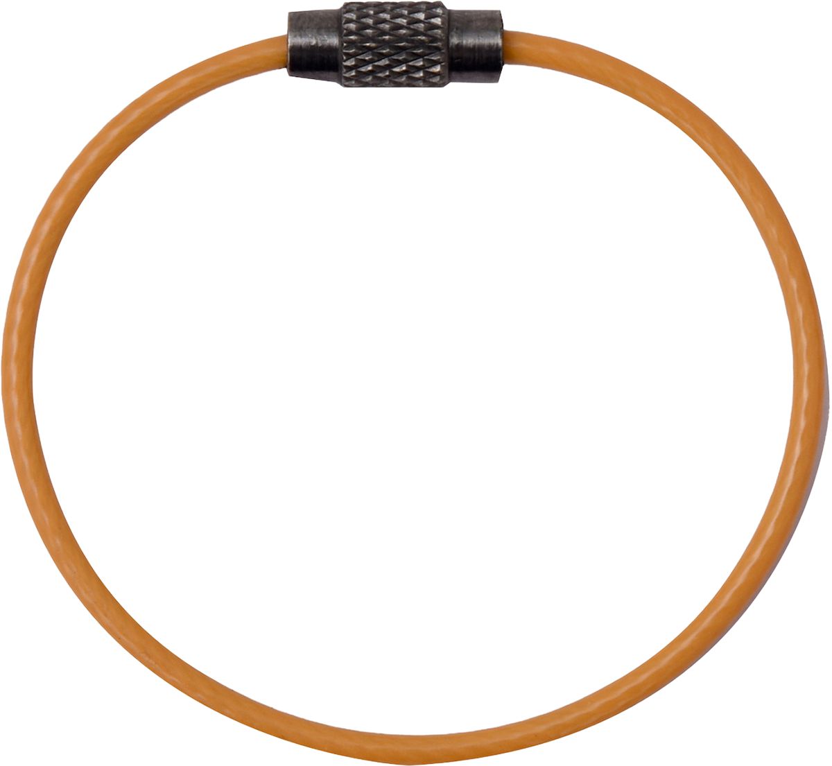 Wire Sling with Screw Gate, Orange, One Size, Coated Stainless Steel Cable Wire, 3 lb Max Load Lmit