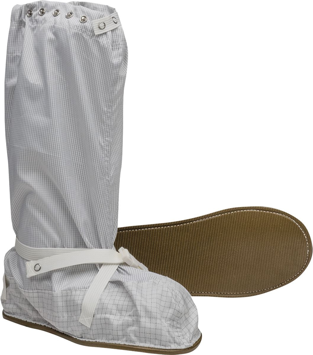 Uniform Technology Boot Covers, White, 2X-Large, Polyester, Carbon, Buckle Closure