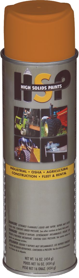 High Solids Paint Skytrack Orange Equipment Aerosol – Lawson Products