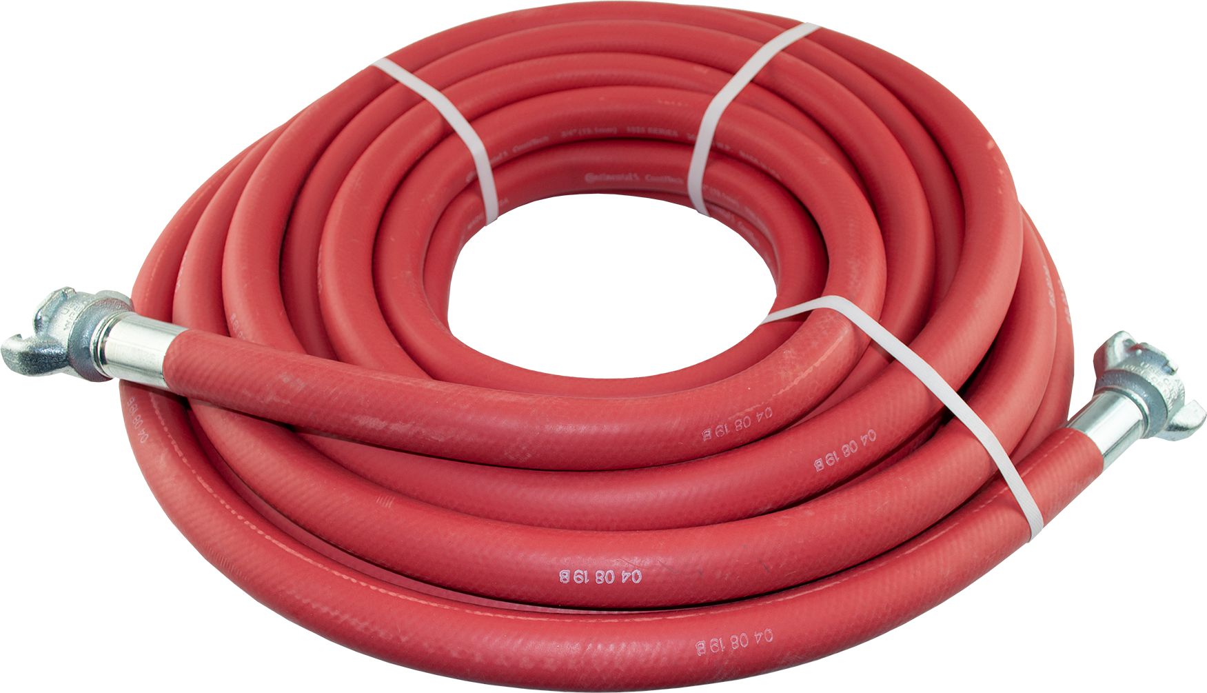 UHI 3/4 Inch X 50ft Jackhammer Air Hose – 300 PSI – With Fittings – Heavy Duty Hydraulic Hose (UHI-34-300)