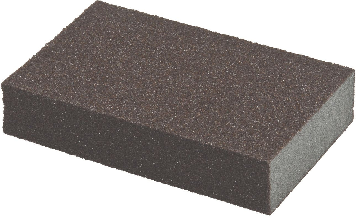 Drywall Sanding Sponge 5 x 3 x 1", Drywall Sanding Sponge, Silicon Carbide Grain, Reusable, Rinses Clean with Water
