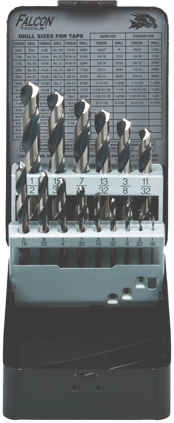 50/50 workshop 2セット Jobber Length Drill Bit Kit 15 Pcs – Lawson Products