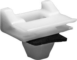 10 Dodge Ram Lower Body Side Molding Clips - LH Or RH Door Mounted, White