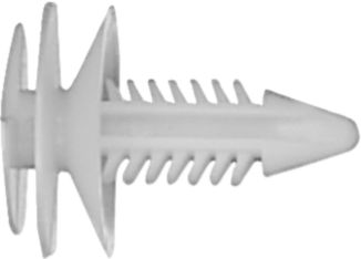 Door Trim Panel Clip Nylon White 21/32