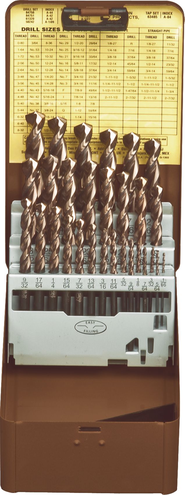 Jobber Length Drill Bit Kit 29 Pcs – Lawson Products