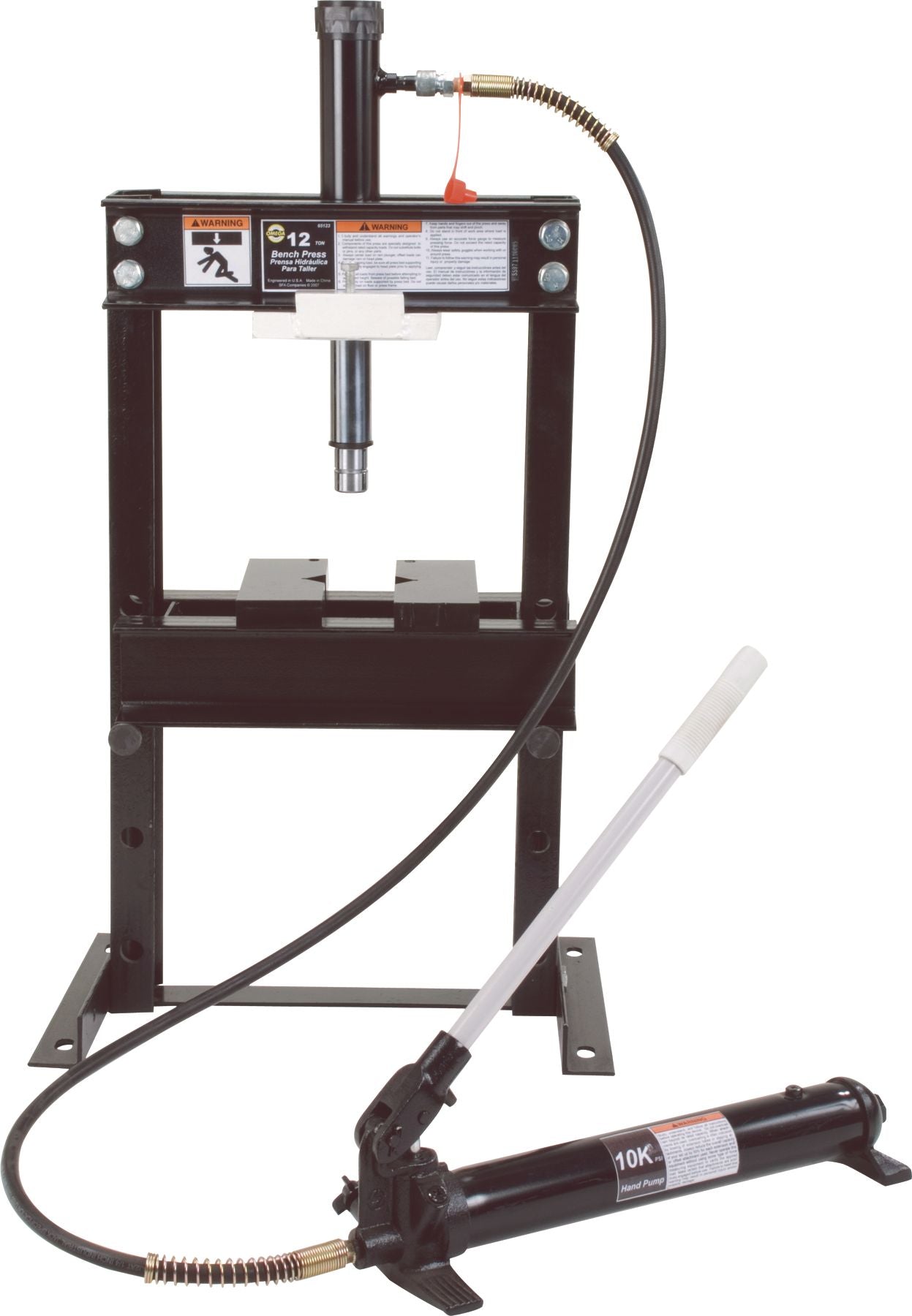 12 Ton Hydlc Bench Press W/Hand Pump – Lawson Products