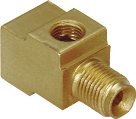 5 16 Brake Line Tubing Pack Of 3 Brass Brake Line Tee Fittings - 3/16" Tube, 3/8-24 Inverted Flare Ports 3 8 Brake Line - Foto 3