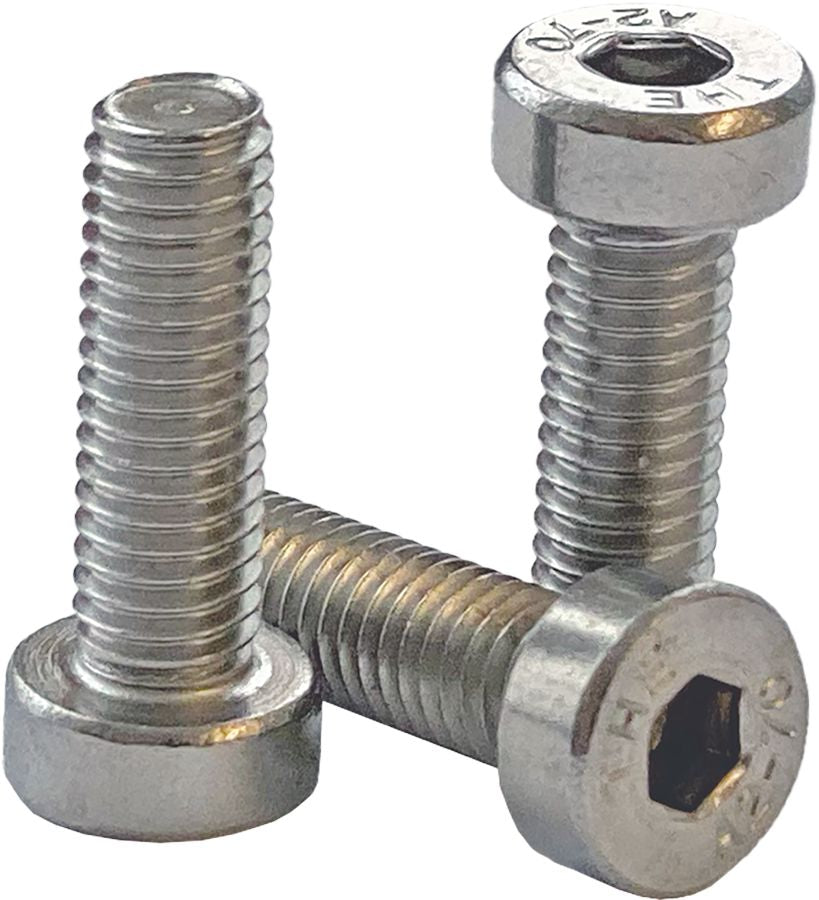 thumbnail image 2 of 100x A2 Grade Stainless M6 Allen Key Socket Cap Head Bolts – Assorted 2 of 5