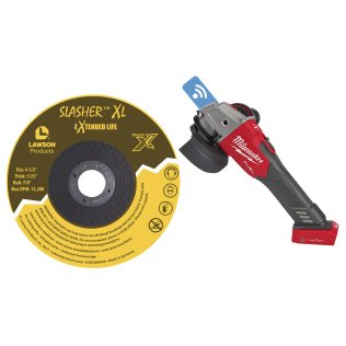  Milwaukee® M18 FUEL™ 4-1/2" / 5" Braking Grinder (Tool Only) with 4-1/ - 1633722