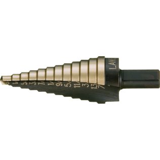 Regency® Double Flute Step Drill Bit 1/8 to 1/2" - 1528385