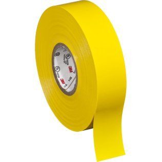  Vinyl Electrical Tape Yellow 3/4" x 66' - 90235