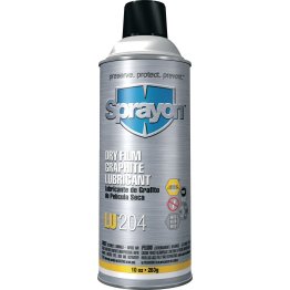 Sprayon™ LU204 Dry Film Graphite Lubricant 10oz - 1143311