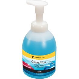 Drummond™ Ocean Blue Foaming Hand Tabletop Sanitizer, 6/Pack - 1607040