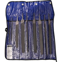  9PC Iron Claw 10" File Set In Pouch - DY99910870