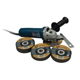  4-1/2" Cut-Off Wheel and Angle Grinder Bundle - 1373102