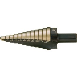 Regency® Double Flute Step Drill Bit 3/16 to 1/2" - 1528386