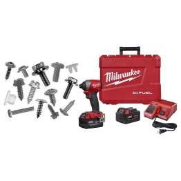 Milwaukee® Milwaukee® M18 FUEL™ 1/4" Hex Impact Driver Kit with Fastener Kit - 1635640