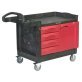 Rubbermaid® Commercial TradeMaster® Cart with 4-Drawer and Cabinet, Small - 1327060