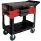 Rubbermaid® Commercial Trades Cart with 5" Casters Includes 2 parts boxes and 4 parts bins - 1327246