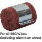  MIG Welding Wire Cleaning Pad Red - CW5866