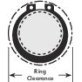  Retaining Ring External Steel 2-1/4" - 92580