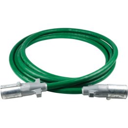 Grote® Trailer Cable Harness 12' Straight Green - 1447184