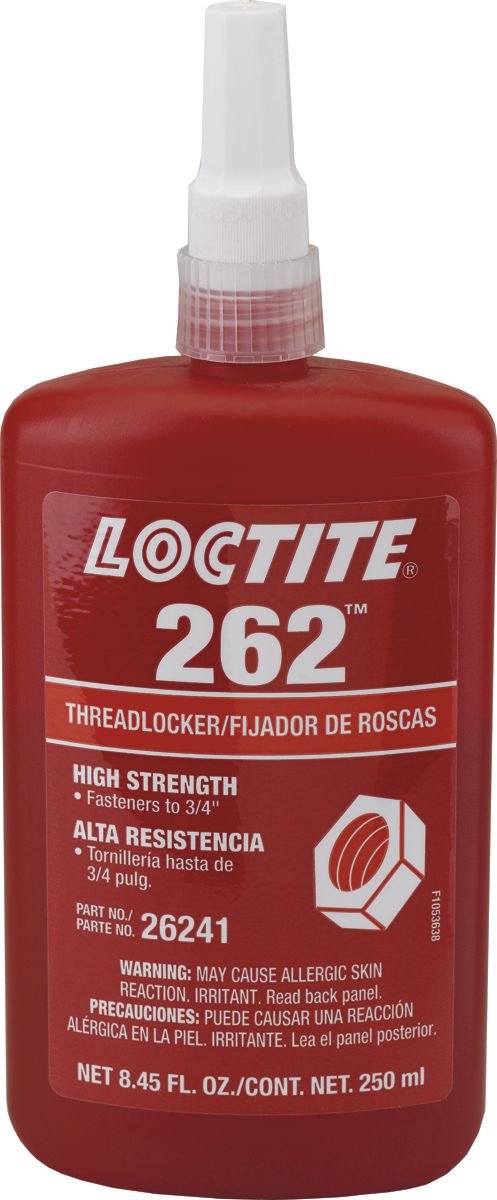 262™ High Strength Threadlocker Red 8.45fl.oz – Lawson Products