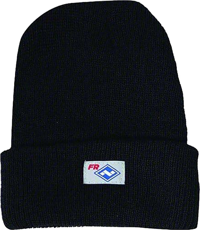 BLACK FR MODACRYLIC HAT (28.3 CAL), FR Modacrylic Knit Hat, Black