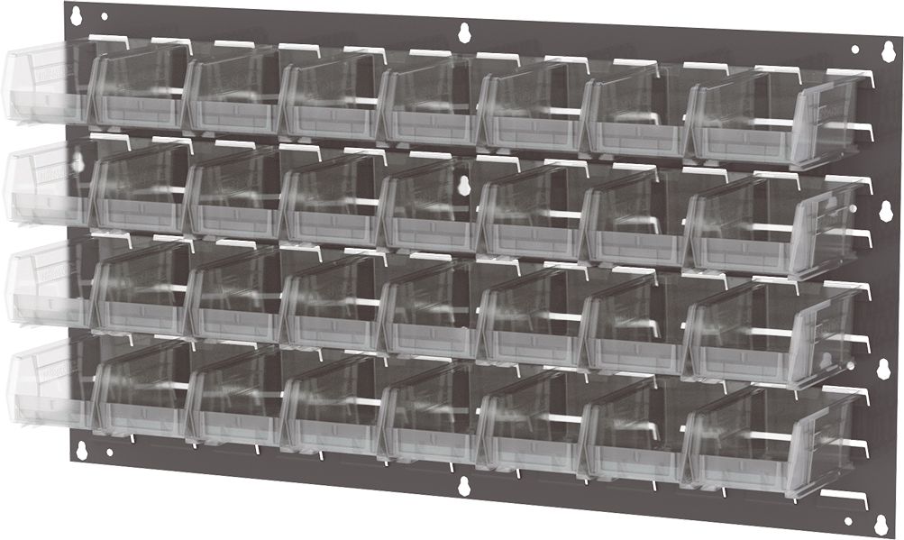 Clear Louvered Panel w/ 32 30220 – Lawson Products