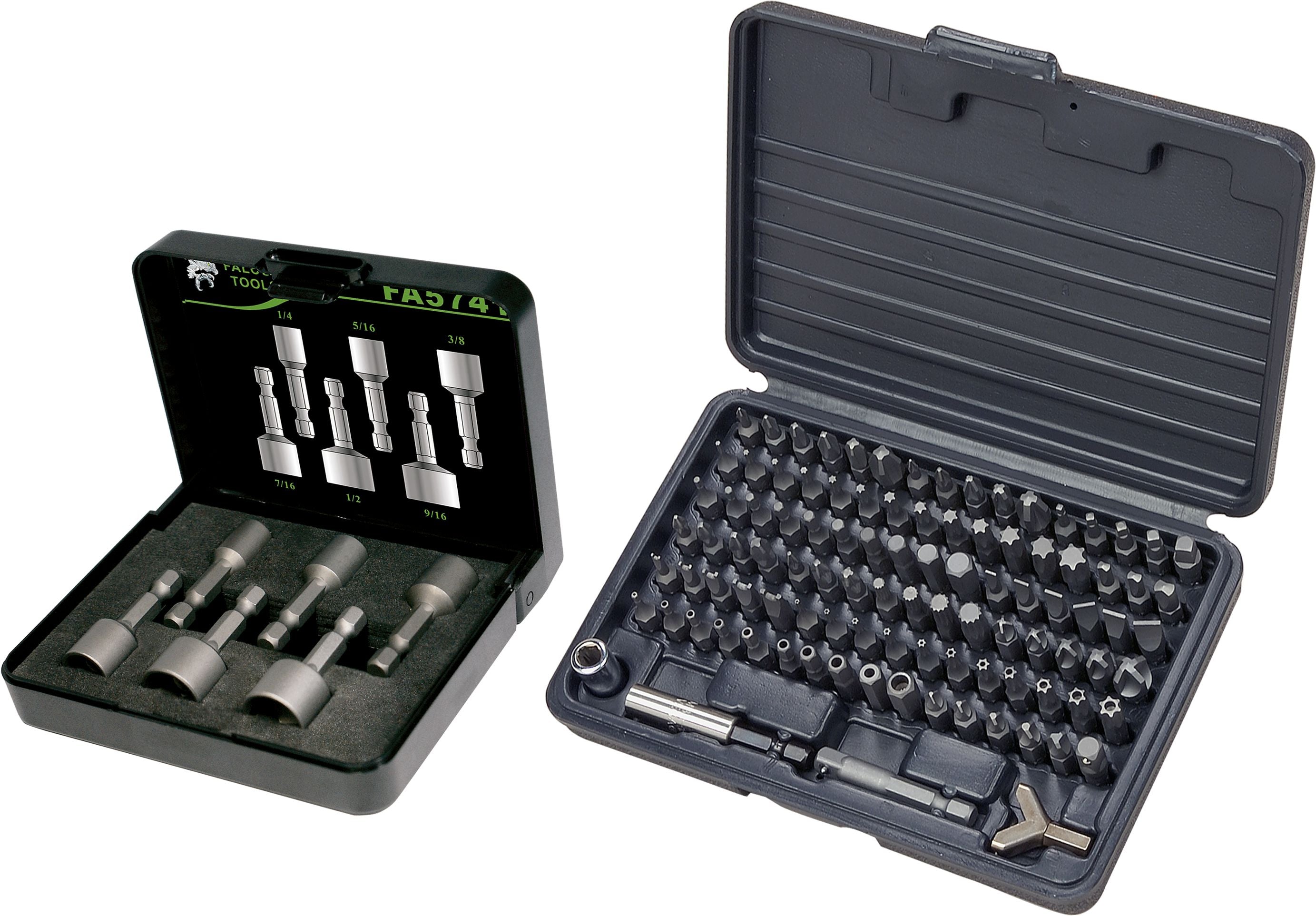 Nut Shell Bit Set Bit and Nutsetter Set 1/4in Hex Insert 100-Piece Combo – Lawson Products
