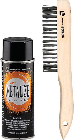 Metalize Rust Converter with Steel Brush 16oz – Lawson Products
