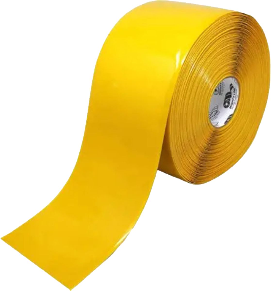 4"x100' Yellow Mighty Line Tape, 4RY