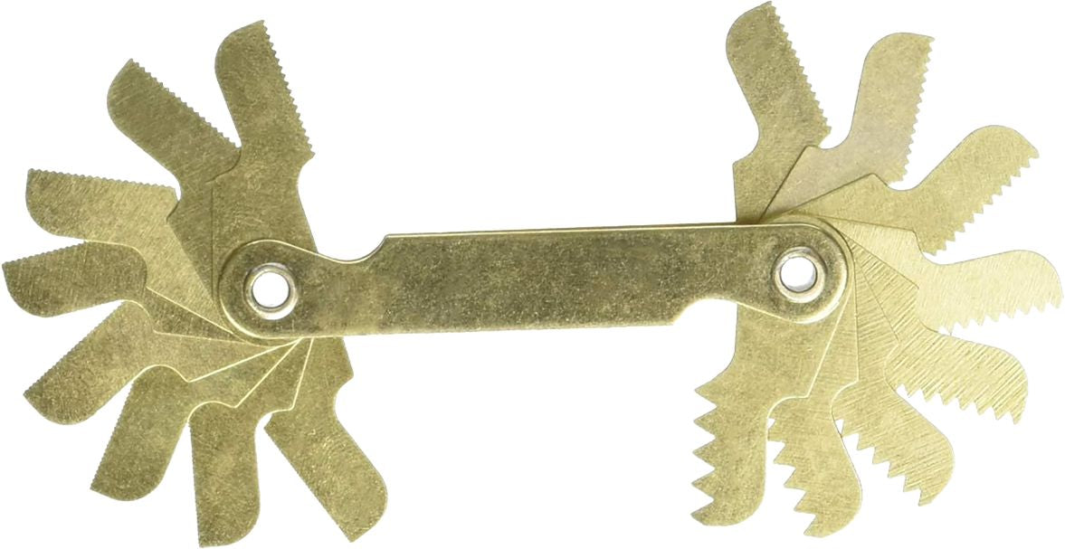 Metric Thread Pitch Gauge 16 Leaf