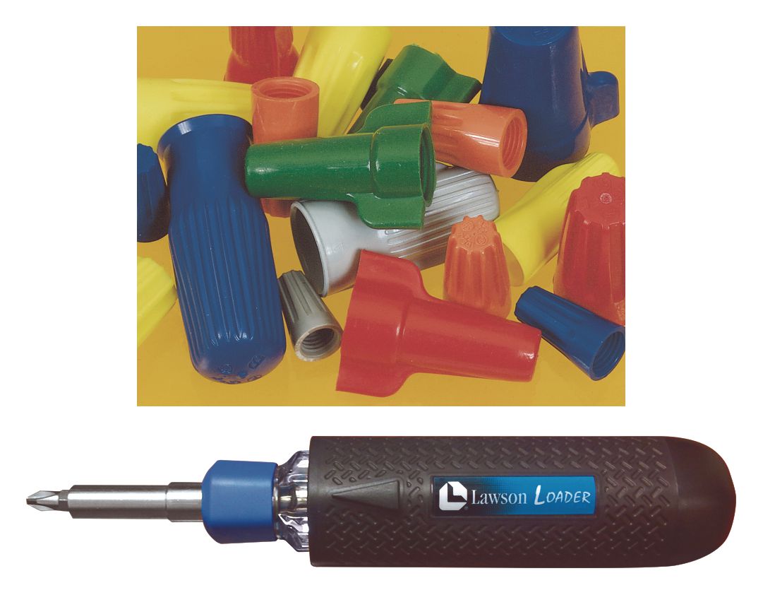 Auto Loading Screwdriver Wire Connector Assortment with Auto Load Screwdriver – Lawson Products
