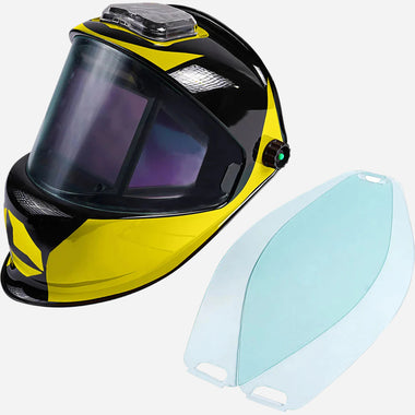 Auto-Darkening Panoramic View Welding Helmet