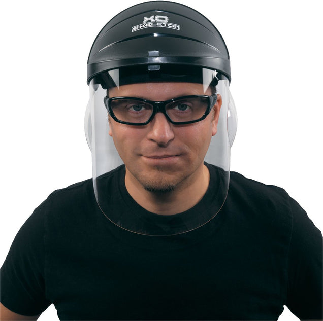 Ratchet Headgear, Black, Nylon, Terry Cloth Sweatband, Duramass Hard Coat