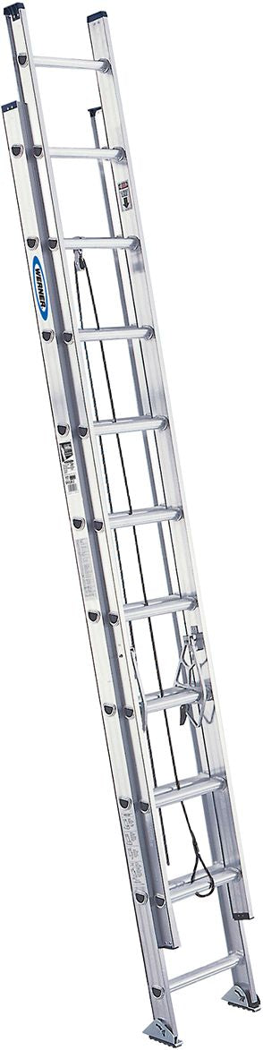 Mid Rung Ladder 20ft Aluminum D-Rung Ext Ladder D1520-2 – Lawson Products