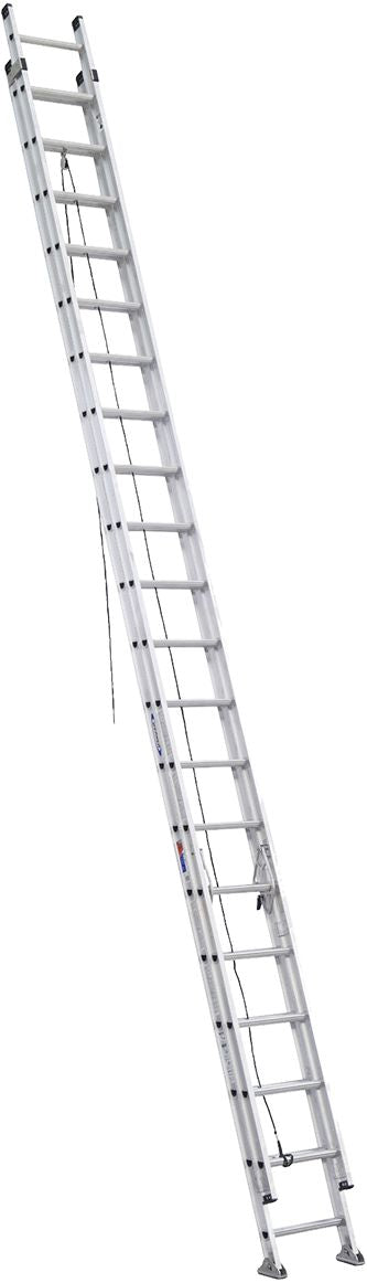 Mid Rung Ladder 40ft Aluminum D-Rung Ext Ladder D1540-2 – Lawson Products