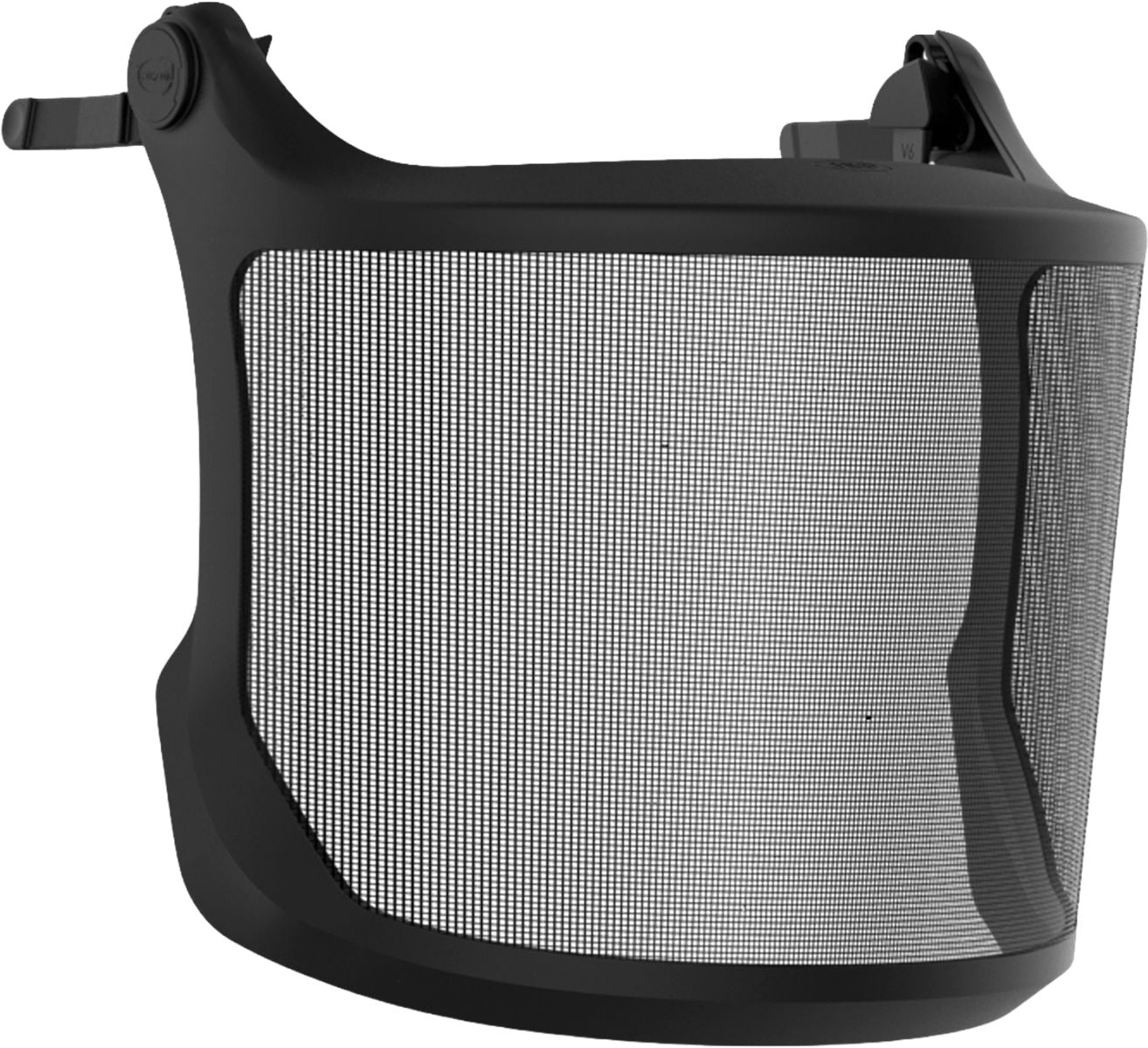 EVOGuard M2 Forestry Visor, Black Lens, One Size, Steel Wire Mesh, Molded - Cylindrical Shape