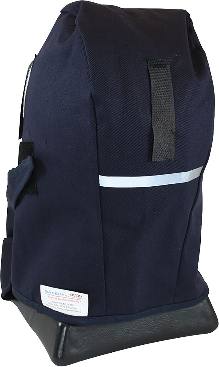 Winter Liner, Navy, One Size, Cotton Twill, 2-Layers, Mid Length Coverage
