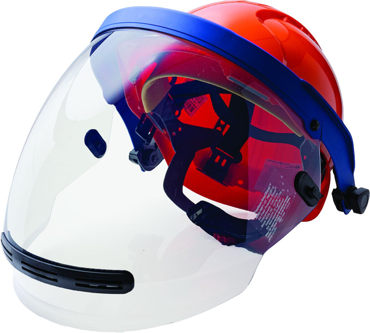 Arc Shield with Cap Style Hard Hat, Gray, One Size, Nylon and Polycarbonate, ATPV 12 cal/cm², 2 HRC Level
