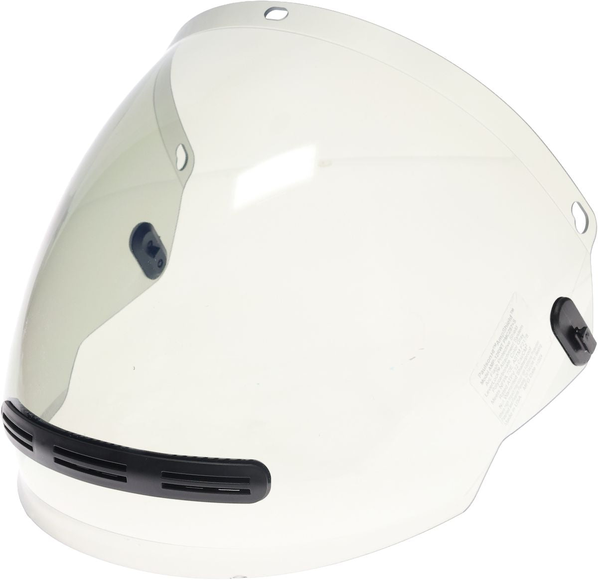 Toric Arc Shield Replacement, Gray, One Size, Polycarbonate, ATPV 12 cal/cm², 2 HRC Level, Anti-Fog Coated