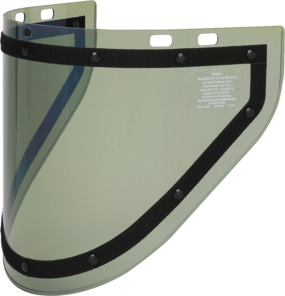 Hi-Viz Replacement Lens, Gray, One Size, ATPV 25 cal/cm², 3 HRC Level
