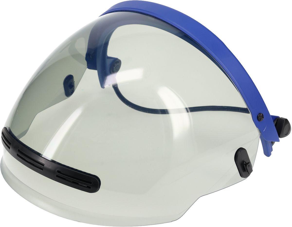 Toric Arc Shield for Full Brim Hat Hats, Gray, OS, Nylon & Polycarbonate, ATPV 20 cal/cm²