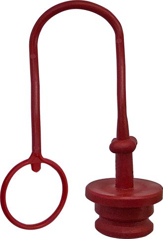 Hydraulic Dust Cap for Coupler PVC/Rubber 3/4