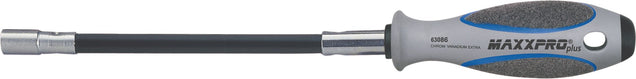 Nutdriver, Anti-Slip, Flexible Shaft, 1/4