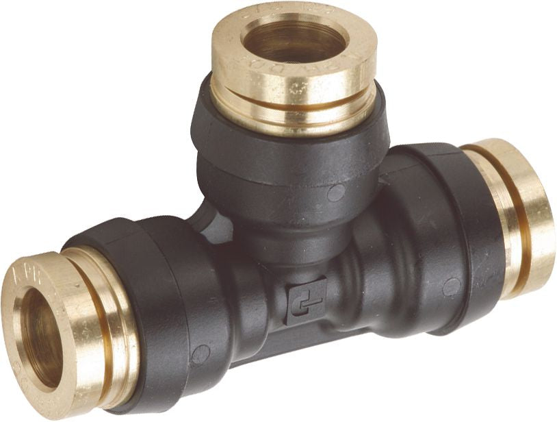 DOT Union Tee Nylon 3/16 x 3/16 x 3/16