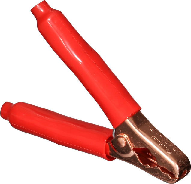 Copper Test Clamp 400A Red, Copper Test Clamp, 400 Amps, 2 AWG, Red, 1-9/16