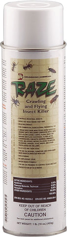 Insecticide Raze Crawling & Flying Colorless 16oz Pack of 3