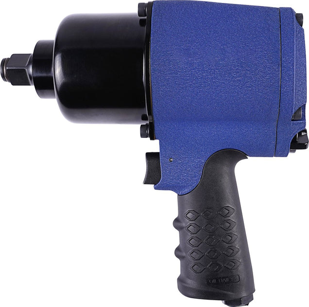 Pneumatic Impact Wrench, 3/4 Drive Max Torque 1,237 lbs, 3/4 Drive, Max Torque 1,237 Lbs, 4,000 Speed, 9-1/2 Inch Long